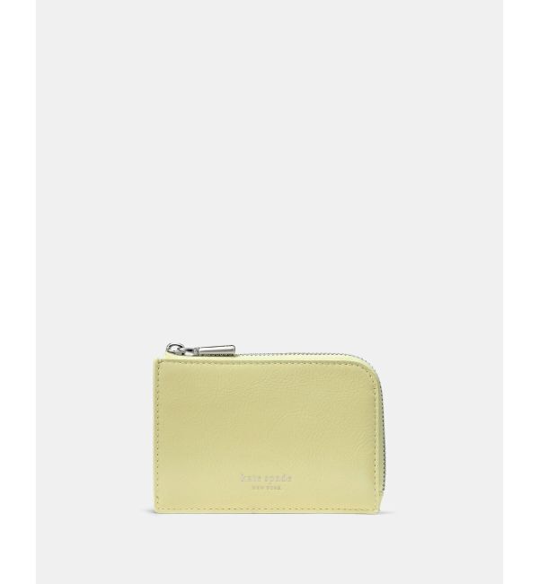 kate spade new york「シャイニーレザー ミニ ジップ カード ケース」|名刺入れ・カードケース|Sweet Pea