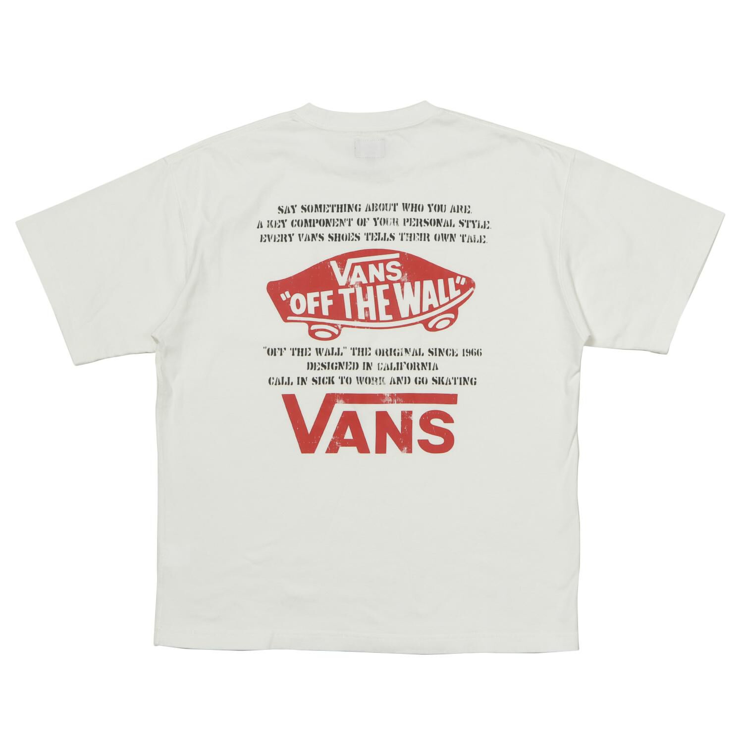 VANS「【VANSｱﾊﾟﾚﾙ(WJ)】M Say Something About TEE」|Tシャツ・カットソー|