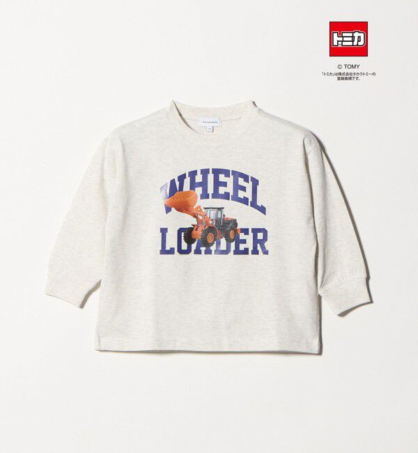 UNITED ARROWS green label relaxing「【別注】＜TOMICA＞長袖 Tシャツ / キッズ  100cm-120cm」|Tシャツ・カットソー|LT.GRAY