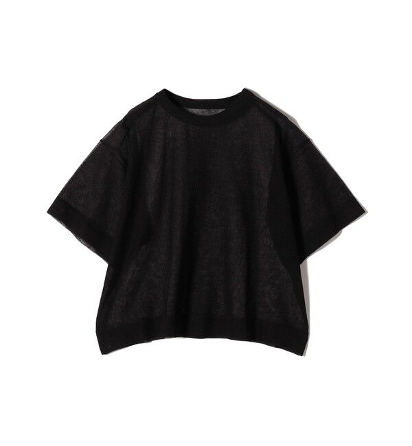 SHIPS Colors 「SHIPS Colors:〈手洗い可能〉シアー ニット TEE」|ニット・セーター|