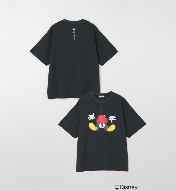 SHIPS any「SHIPS any: /ミッキーマウス/ サイン & ポージング Tシャツ◇」|Tシャツ・カットソー|