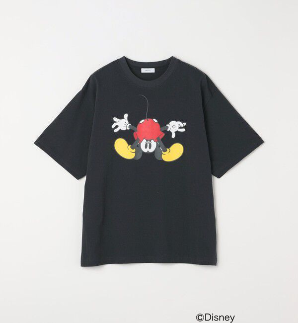 SHIPS any「SHIPS any: /ミッキーマウス/ サイン & ポージング Tシャツ◇」|Tシャツ・カットソー|