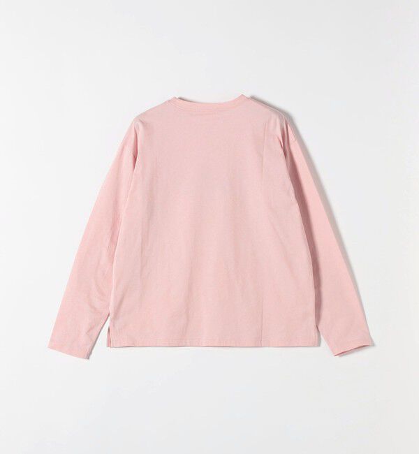 SHIPS any「【SHIPS any別注】monmimi:〈洗濯機可能〉ロゴ プリント ロンTEE 26SS」|Tシャツ・カットソー|