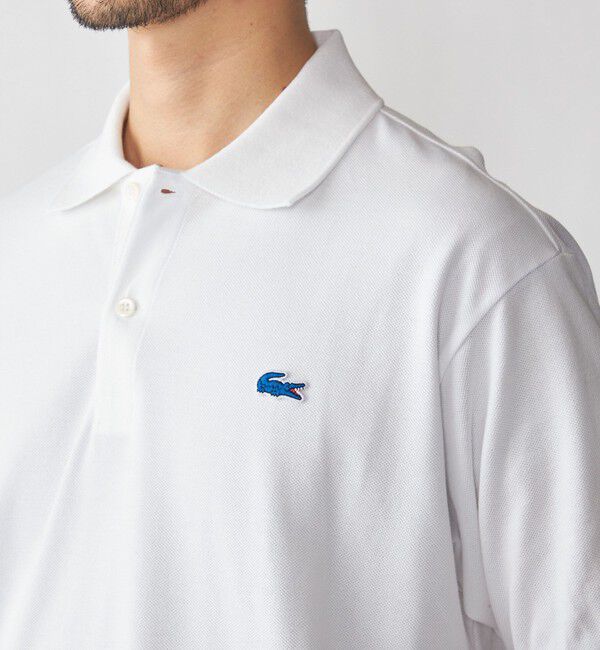 SHIPS「【SHIPS別注】LACOSTE: シャンティイー トリム ポロシャツ」|ポロシャツ|