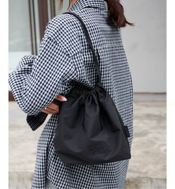 OUTDOOR PRODUCTS Usual Things「追加 BASIC Drawstring BAG」|ショルダー・メッセンジャー|