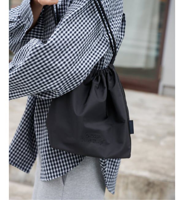 OUTDOOR PRODUCTS Usual Things「追加 BASIC Drawstring BAG」|ショルダー・メッセンジャー|