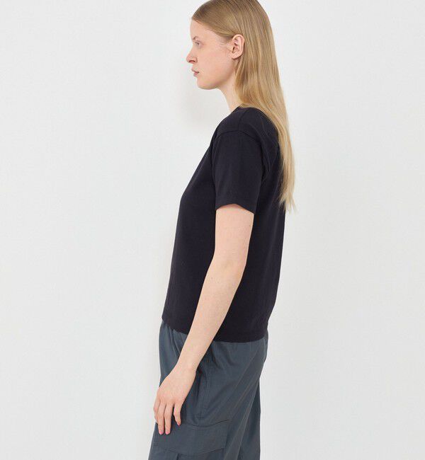 GALERIE VIE「コットン吊り天竺 クルーネックプルオーバー」|Tシャツ・カットソー|