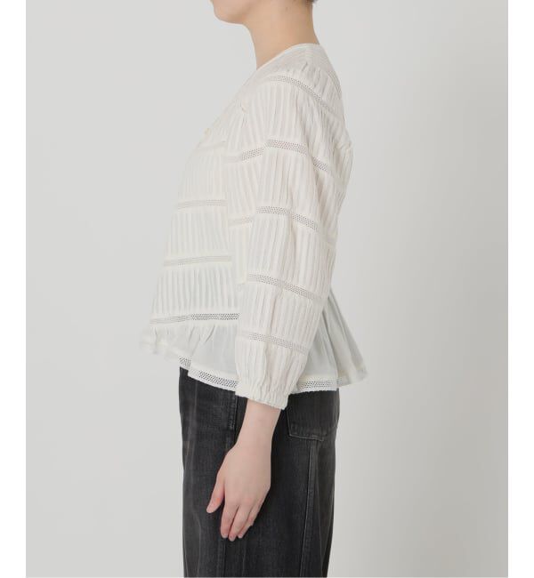 IENA LA BOUCLE「IENA LA BOUCLE タックブラウス」|シャツ・ブラウス|