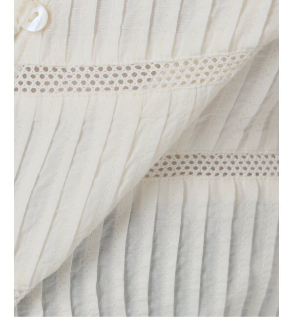 IENA LA BOUCLE「IENA LA BOUCLE タックブラウス」|シャツ・ブラウス|