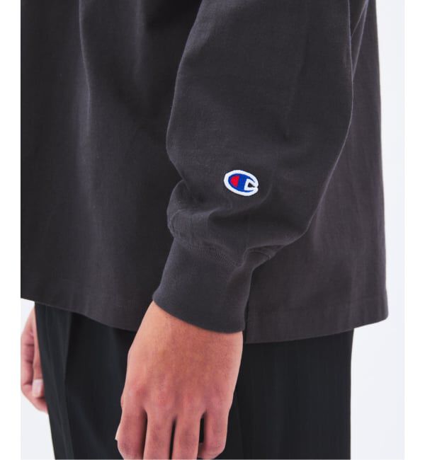 JOURNAL STANDARD「CHAMPION / チャンピオン for JS 長袖 ヘンリーネック」|Tシャツ・カットソー|