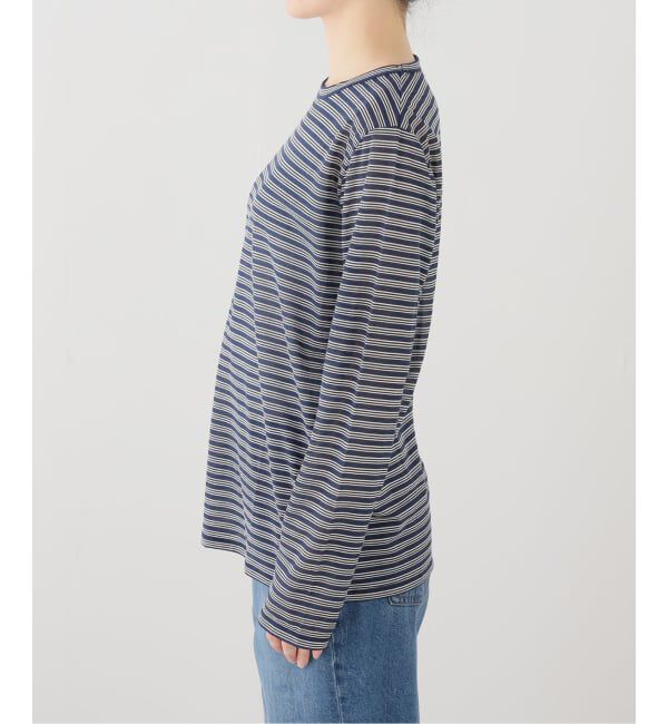 JOURNAL STANDARD relume「シアーボーダーロングスリーブTシャツ」|Tシャツ・カットソー|
