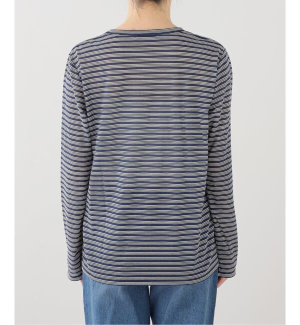 JOURNAL STANDARD relume「シアーボーダーロングスリーブTシャツ」|Tシャツ・カットソー|