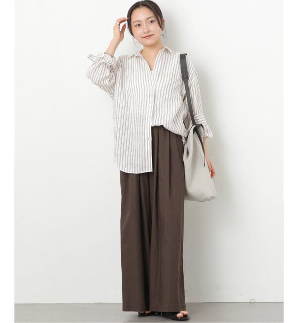 JOURNAL STANDARD relume「No.66フレンチリネンビッグスキッパー」|シャツ・ブラウス|