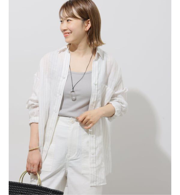 JOURNAL STANDARD relume「No.66フレンチリネンビッグスキッパー」|シャツ・ブラウス|