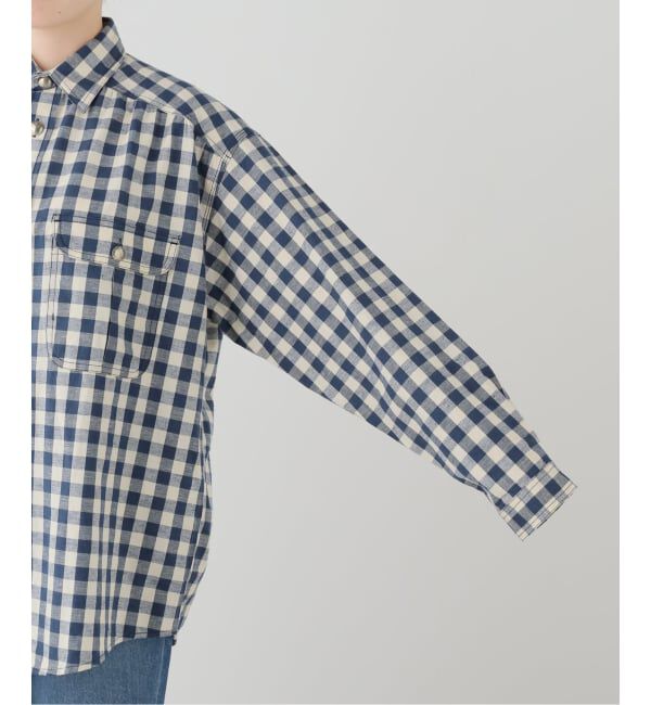 FRAMeWORK「MONITALY/モニタリー　GIORGIO WORK SHIRT W CONCHE」|シャツ・ブラウス|