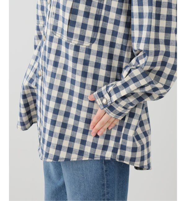 FRAMeWORK「MONITALY/モニタリー　GIORGIO WORK SHIRT W CONCHE」|シャツ・ブラウス|