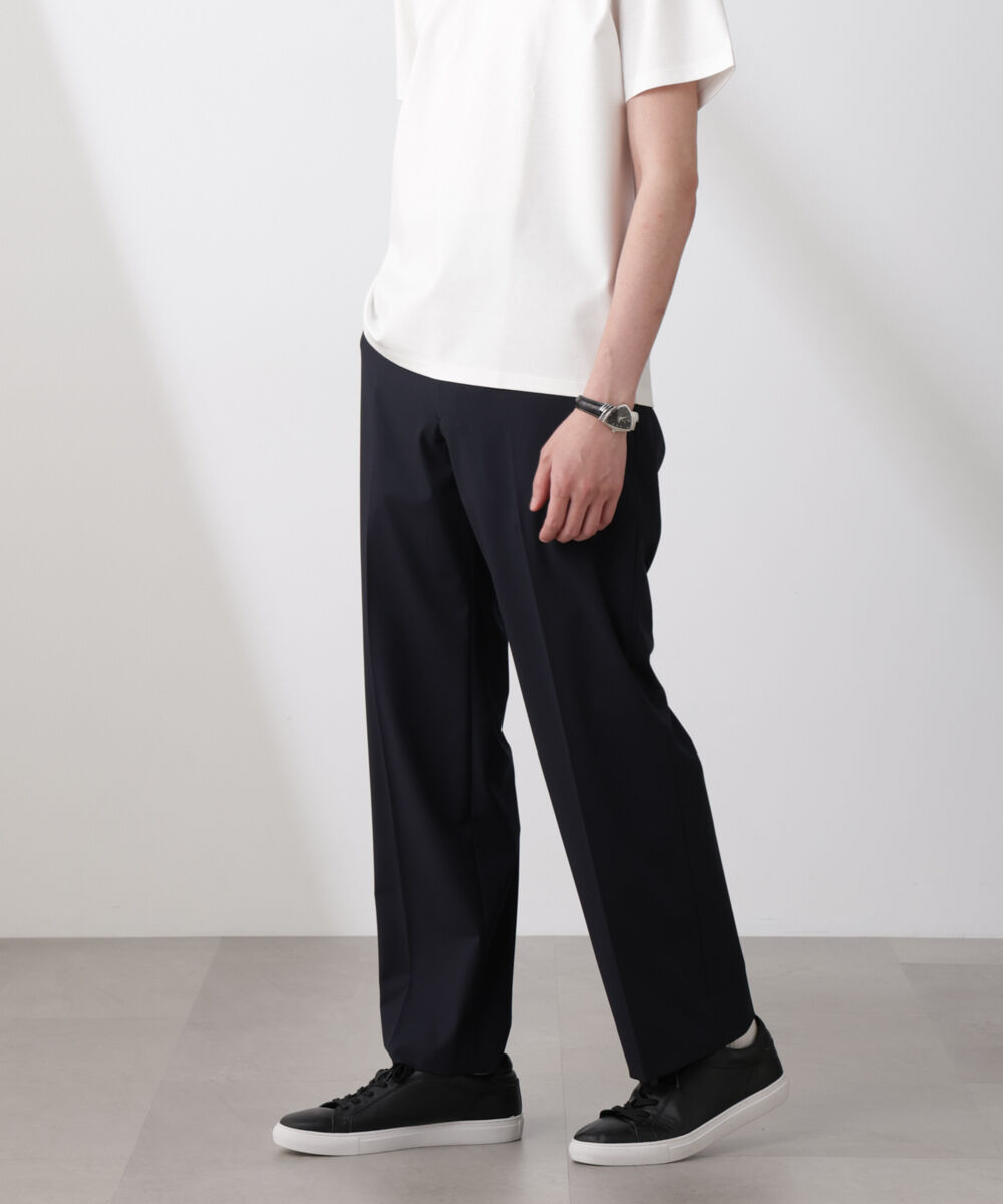 nano･universe「｢N TROUSERS BASIC｣ﾄﾛﾋﾟｶﾙｽﾄﾚｯﾁｽﾄﾚｰﾄﾊﾟﾝﾂ(ｾｯﾄｱｯ  」|スーツ|D.ネイビー1