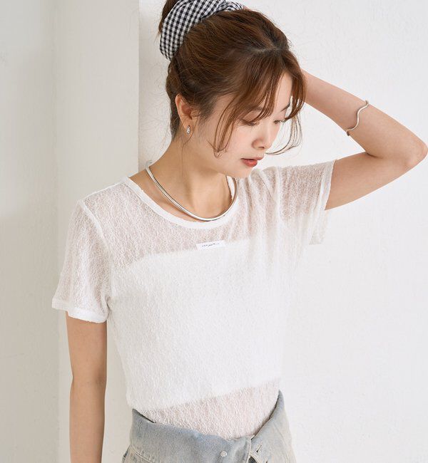  「レースTシャツ」|Tシャツ・カットソー|