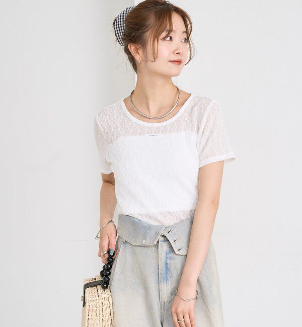  「レースTシャツ」|Tシャツ・カットソー|
