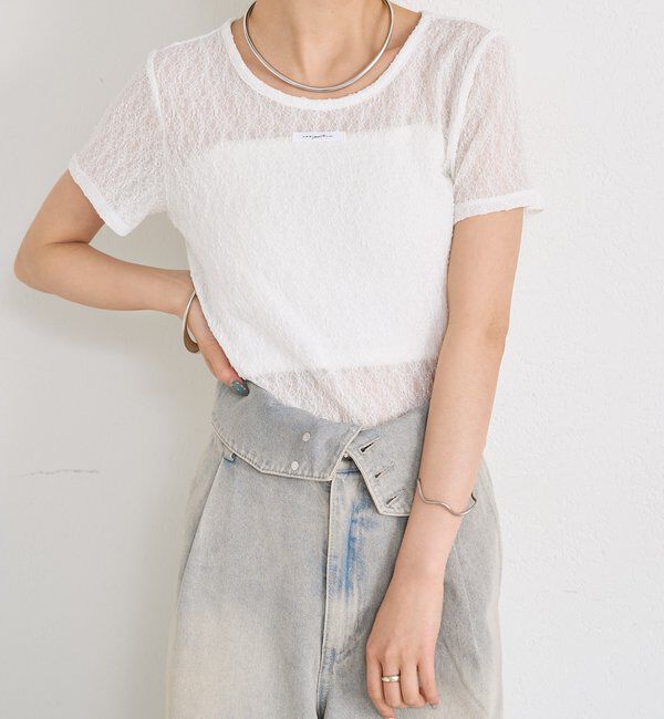  「レースTシャツ」|Tシャツ・カットソー|