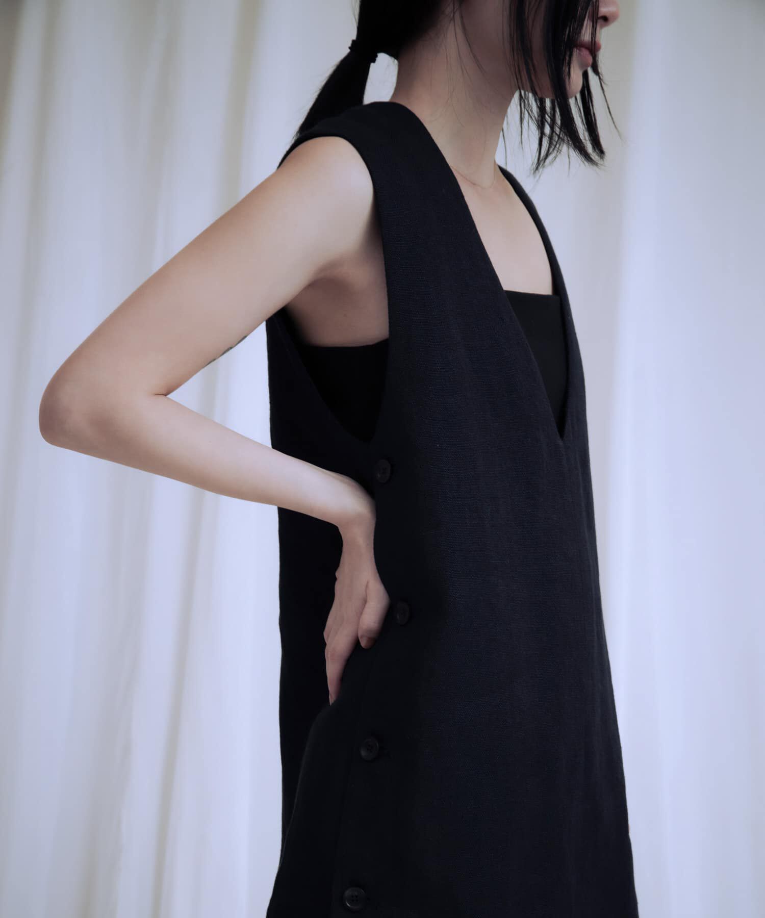 URBAN RESEARCH「new basic　リネンチュニックベスト」|ベスト・ジレ|