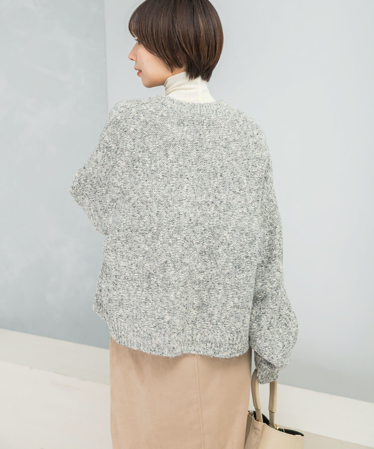 URBAN RESEARCH ROSSO「CHIGNON　リバーオーガンドッキングカーディガン」|カーディガン|