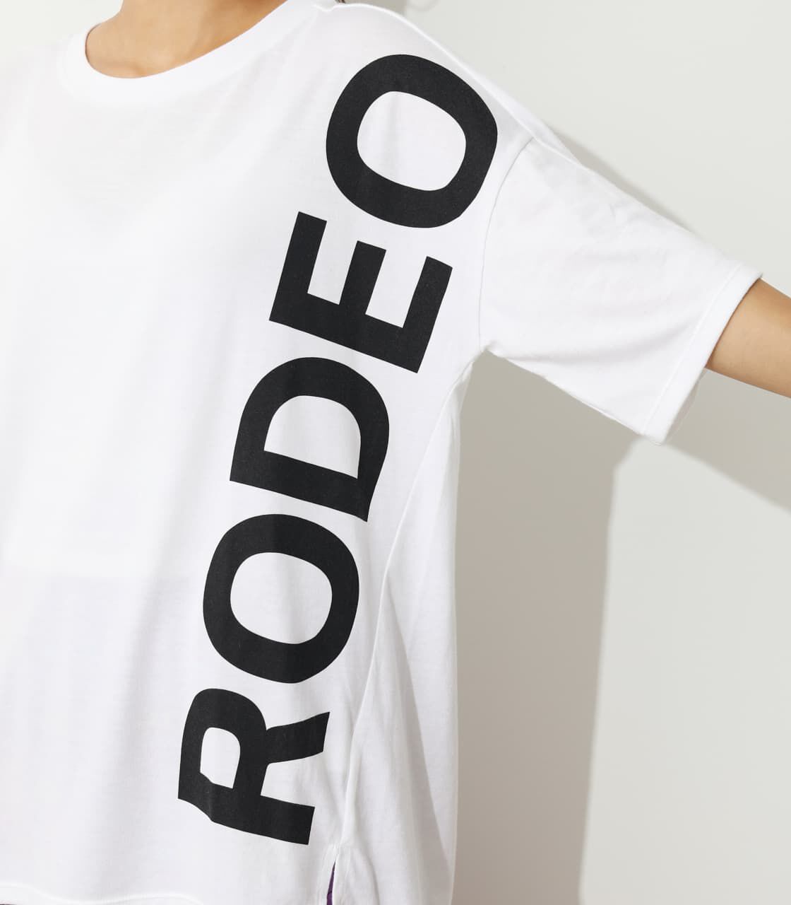 RODEO CROWNS「サイドロゴTシャツ」|Tシャツ・カットソー|