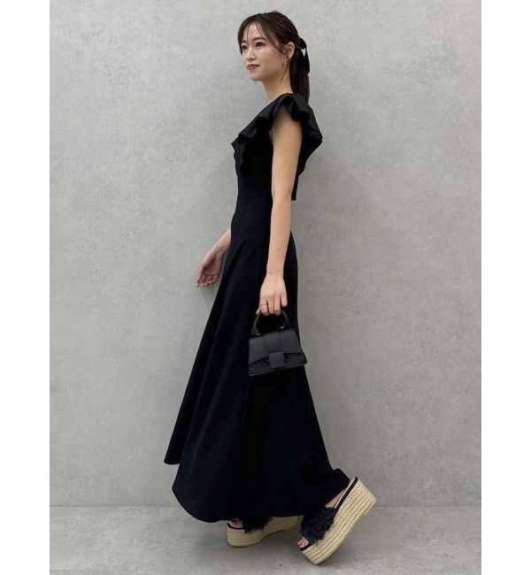 dazzlin「バックオープンフリルカットワンピース」|ワンピース|