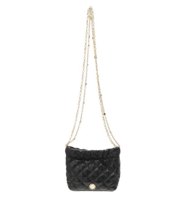 EVRIS「キルティングビジューチェーンミニBAG」|ショルダー・メッセンジャー|