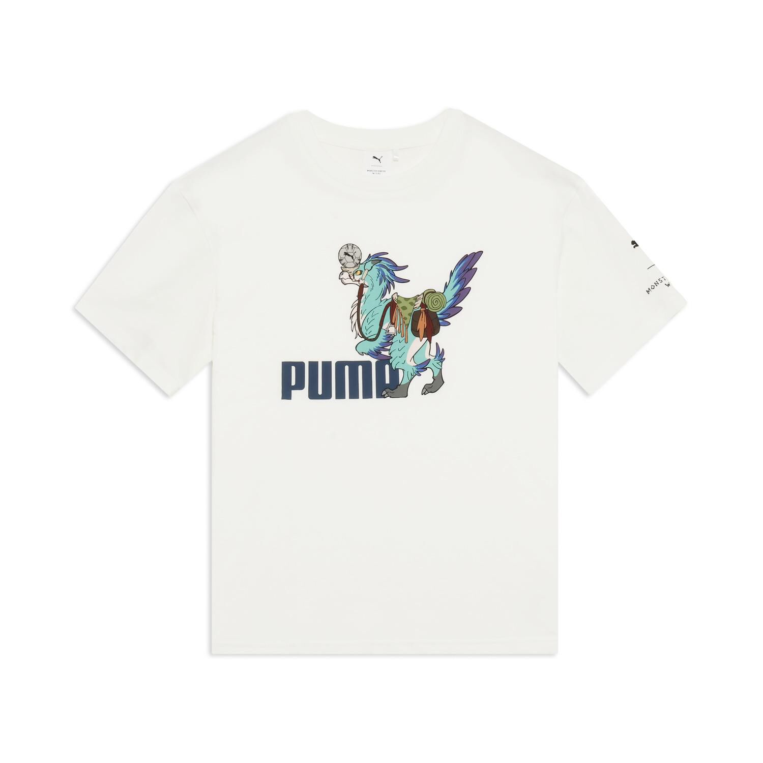PUMA「【PUMA ｳｪｱ】M MONSTER HUNTER WILDS SS TEE」|Tシャツ・カットソー|ホワイト