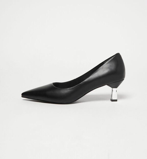SY UNITED ARROWS「＜SY＞ ポインテッドメタルヒール パンプス55&uarr;」|パンプス|BLACK