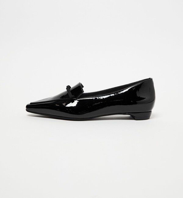 SY UNITED ARROWS「＜SY＞ シャープリボンオペラフラット15&uarr;」|パンプス|BLACK