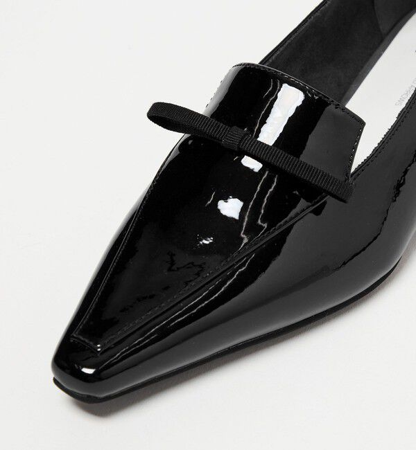 SY UNITED ARROWS「＜SY＞ シャープリボンオペラフラット15&uarr;」|パンプス|