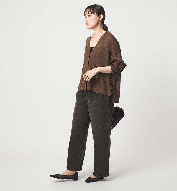 UNITED ARROWS green label relaxing「［size SHORT/TALLあり］ワイド デニム パンツ」|デニム|