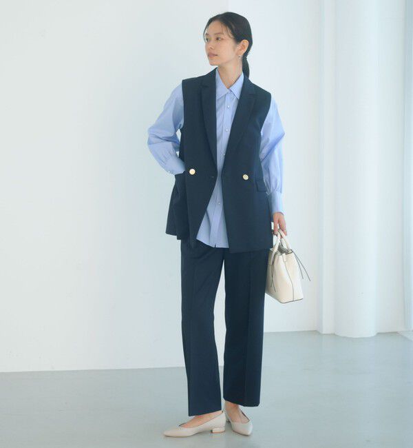 UNITED ARROWS green label relaxing「Greed グリード テーラード ジレ ウォッシャブル」|ベスト・ジレ|
