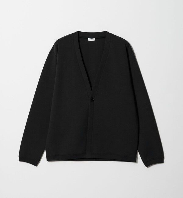 WEB限定 WARDROBE SMART】ダブルニット カーディガン/セットアップ対応