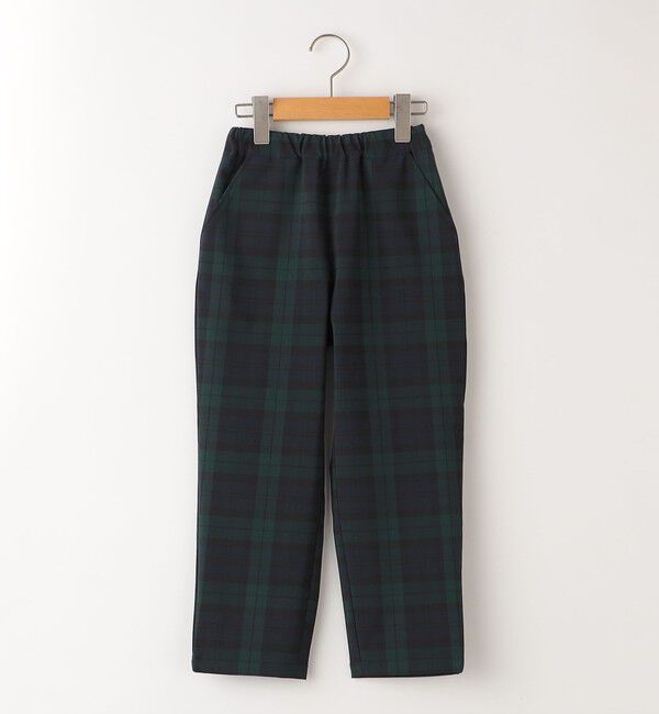 SHIPS KIDS「SHIPS KIDS:100～130cm /〈多機能〉ブラックウォッチ ストレッチ パンツ」|その他|