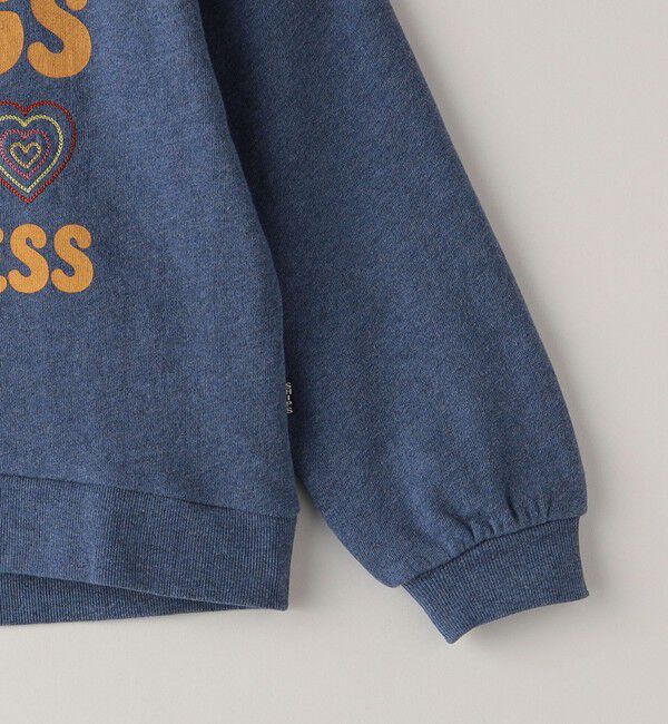 SHIPS KIDS「SHIPS KIDS:130～140cm / ガーゼ 裏毛 メッセージ スウェット」|スウェット・ジャージ|