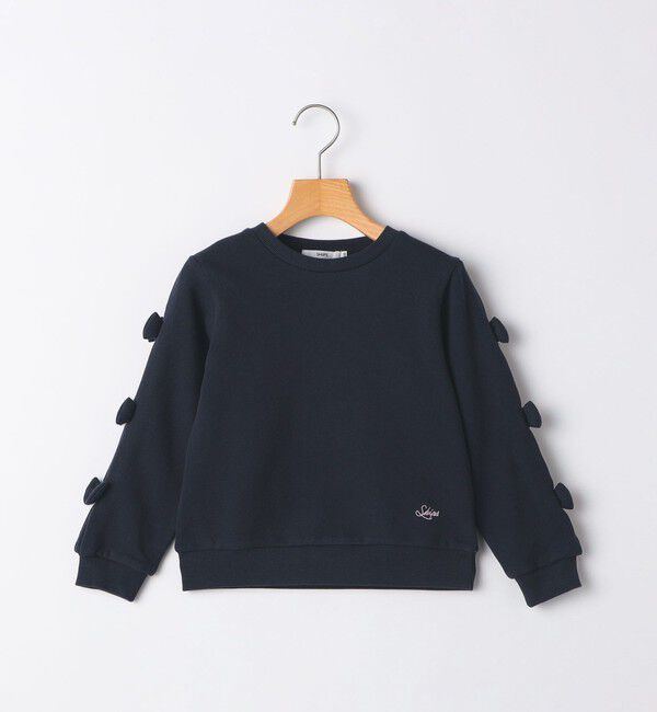 SHIPS KIDS「SHIPS KIDS:100～130cm / リボン スウェット」|スウェット・ジャージ|