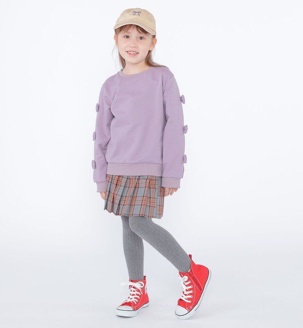 SHIPS KIDS「SHIPS KIDS:100～130cm / リボン スウェット」|スウェット・ジャージ|