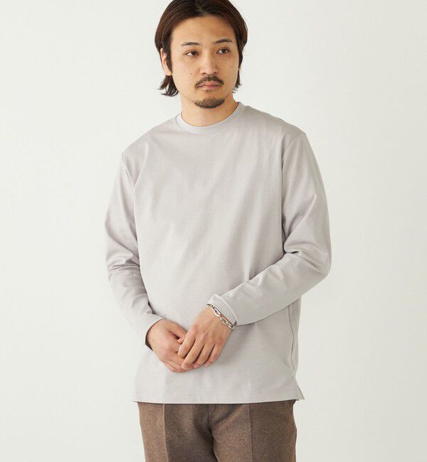 SHIPS Colors 「SHIPS Colors:〈UVカット・速乾〉AVANT(R) 3D ロングスリーブ ビズT◇」|Tシャツ・カットソー|