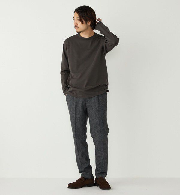 SHIPS Colors 「SHIPS Colors:〈UVカット・速乾〉AVANT(R) 3D ロングスリーブ ビズT◇」|Tシャツ・カットソー|