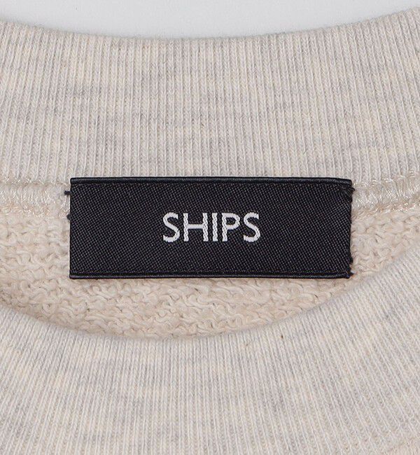 SHIPS「SHIPS: ドッグ プリント スウェット ロングスリーブ」|スウェット・ジャージ|