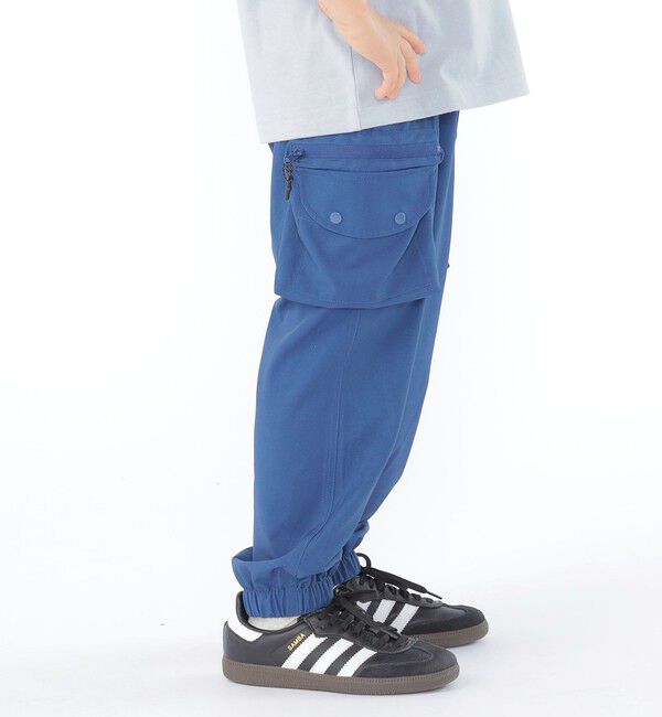 SHIPS KIDS「SHIPS KIDS:100～130cm / 〈多機能〉サーパスドライ ユーティリティ カーゴ パンツ」|カーゴ|