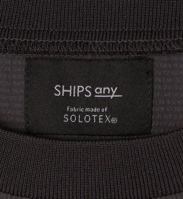 SHIPS any「SHIPS any:〈撥水/軽量/ストレッチ〉SOLOTEX(R)  シアサッカー スピンドル Tシャツ ◇」|Tシャツ・カットソー|