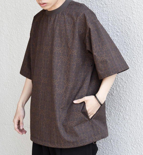 SHIPS any「SHIPS any:〈撥水/軽量/ストレッチ〉SOLOTEX(R)  シアサッカー スピンドル Tシャツ ◇」|Tシャツ・カットソー|