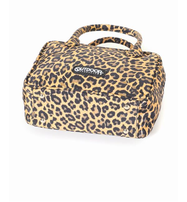 OUTDOOR PRODUCTS Usual Things「2WAY CUBE BAG LEOPARD」|ショルダー・メッセンジャー|