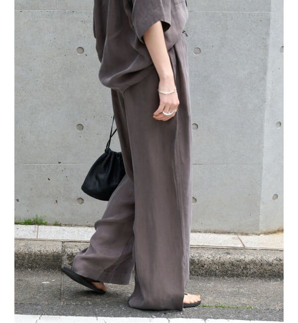 OUTDOOR PRODUCTS Usual Things「追加キュプラステッチワークドロストパンツ セットアップ対応」|スラックス|