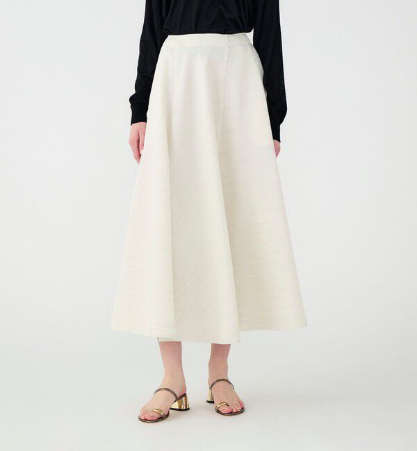 TOMORROWLAND BUYING WEAR「【別注】TELMA Solid スカート」|フレア|