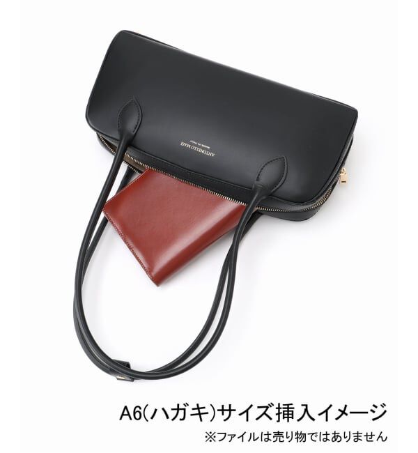 SLOBE IENA「ANTONELLO MASI SLOBE別注 ロングハンドルボストン GABRIELLA」|ボストンバッグ|